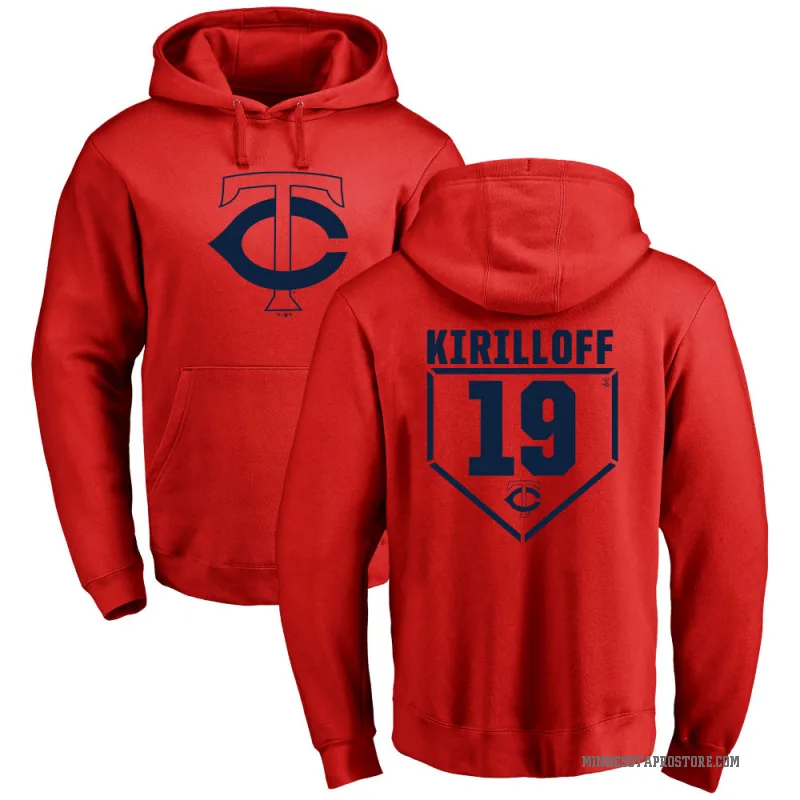Alex Kirilloff Youth Red Minnesota Twins Branded RBI Pullover Hoodie -