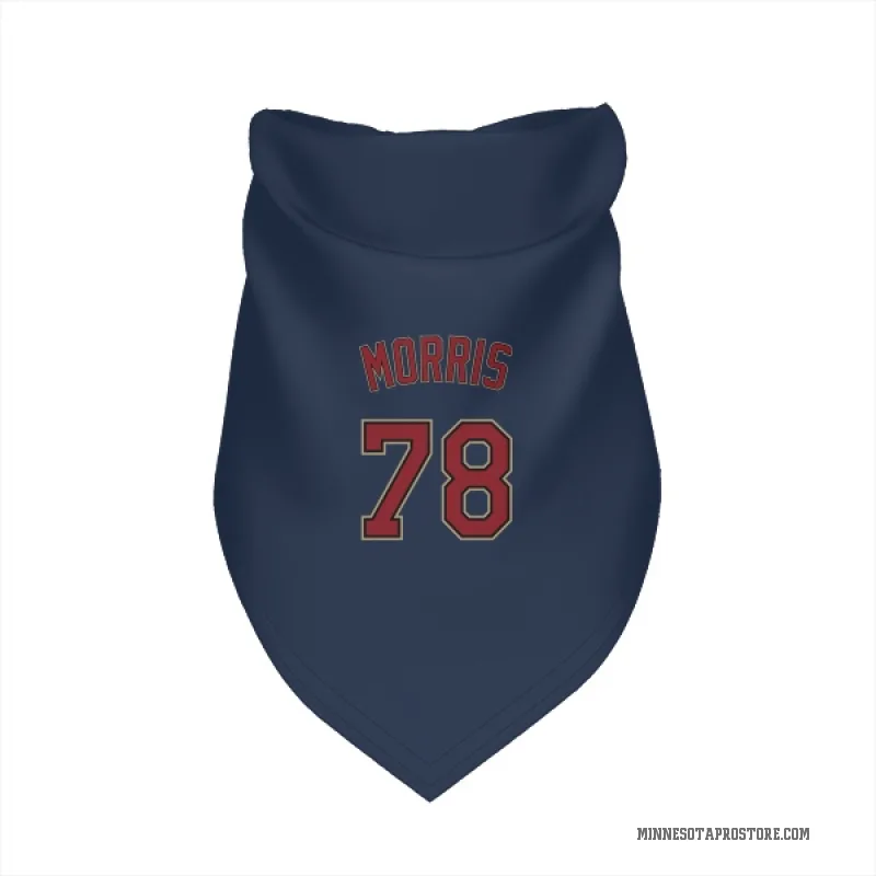 Andrew Morris  Navy Minnesota Twins  Cat & Dog Pet Bandana