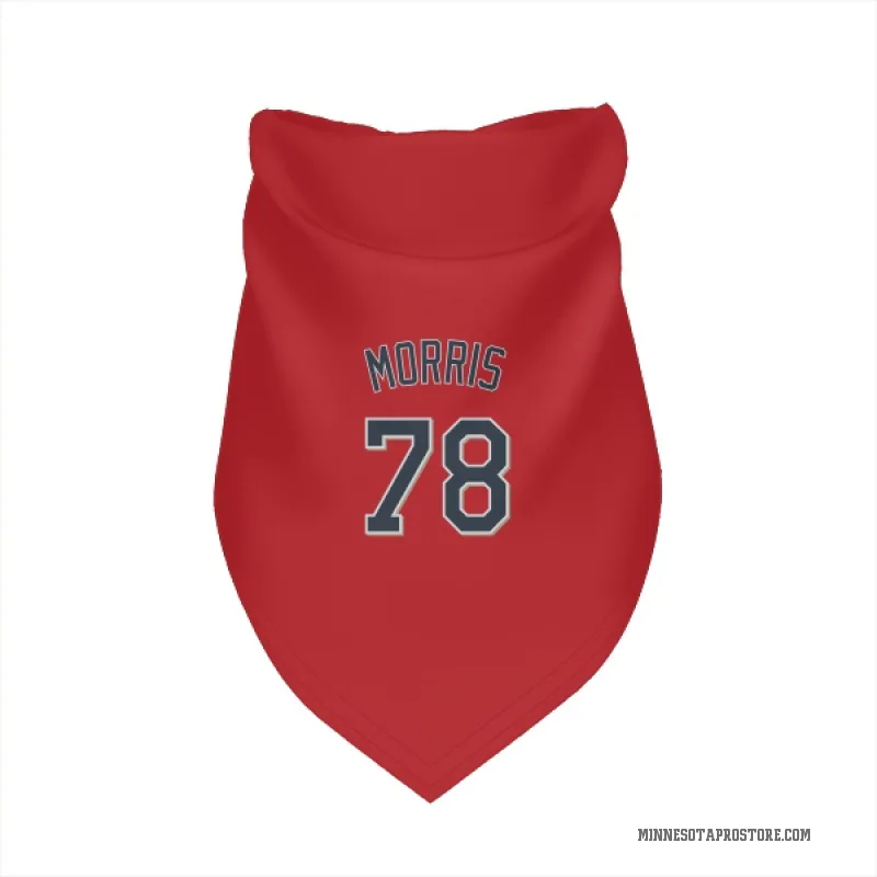 Andrew Morris  Red Minnesota Twins  Cat & Dog Pet Bandana