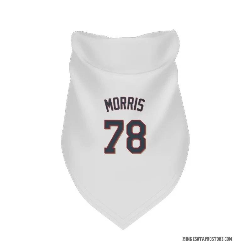 Andrew Morris  White Minnesota Twins  Cat & Dog Pet Bandana