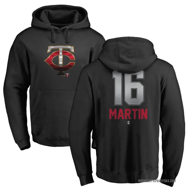 Austin Martin Men's Black Minnesota Twins Branded Midnight Mascot Pullover Hoodie -