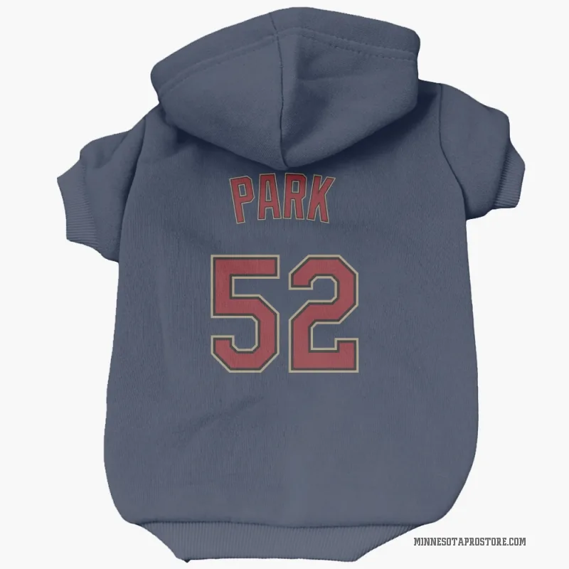 Byung-Ho Park  Navy Minnesota Twins  Cat & Dog Pet Hoodie