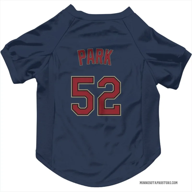 Byung-Ho Park  Navy Minnesota Twins  Cat & Dog Pet Jersey