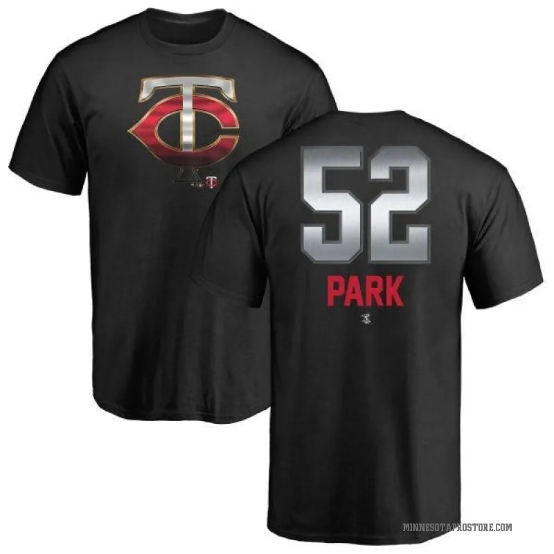 Byung-Ho Park Youth Black Minnesota Twins Midnight Mascot T-Shirt -