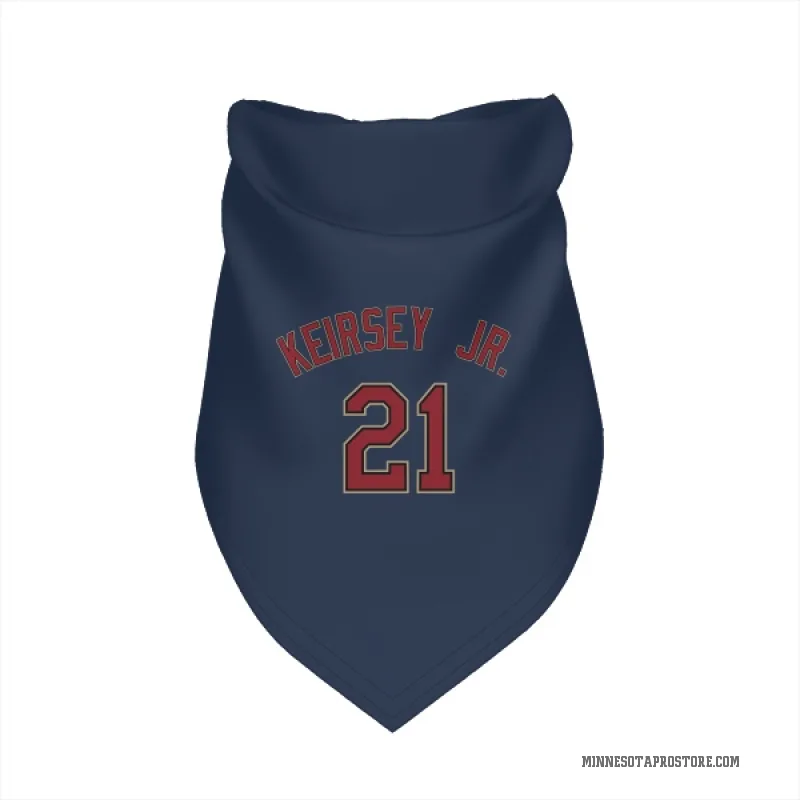 DaShawn Keirsey Jr.  Navy Minnesota Twins  Cat & Dog Pet Bandana