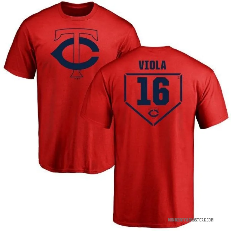 Frank Viola Men's Red Minnesota Twins RBI T-Shirt -