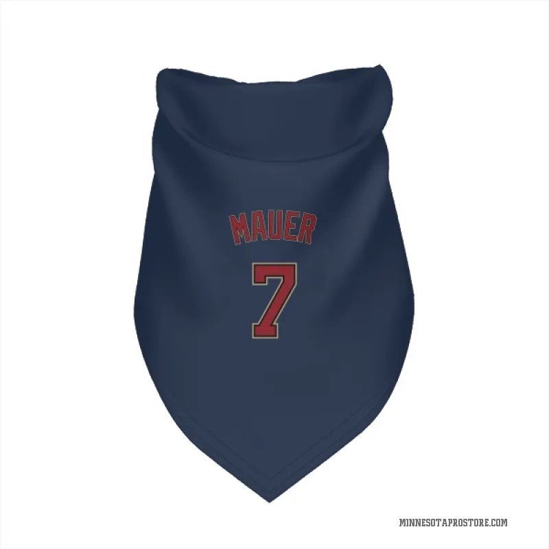 Joe Mauer  Navy Minnesota Twins  Cat & Dog Pet Bandana