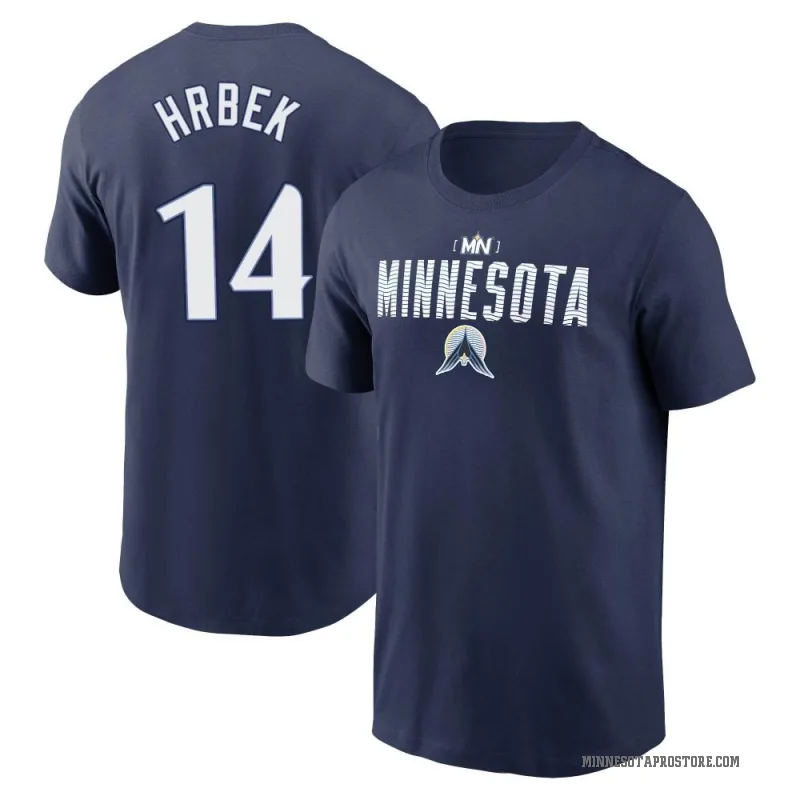 Kent Hrbek Men's Navy Minnesota Twins 2024 City Connect Graphic T-Shirt
