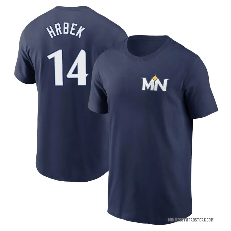 Kent Hrbek Youth Navy Minnesota Twins 2024 City Connect Fuse T-Shirt