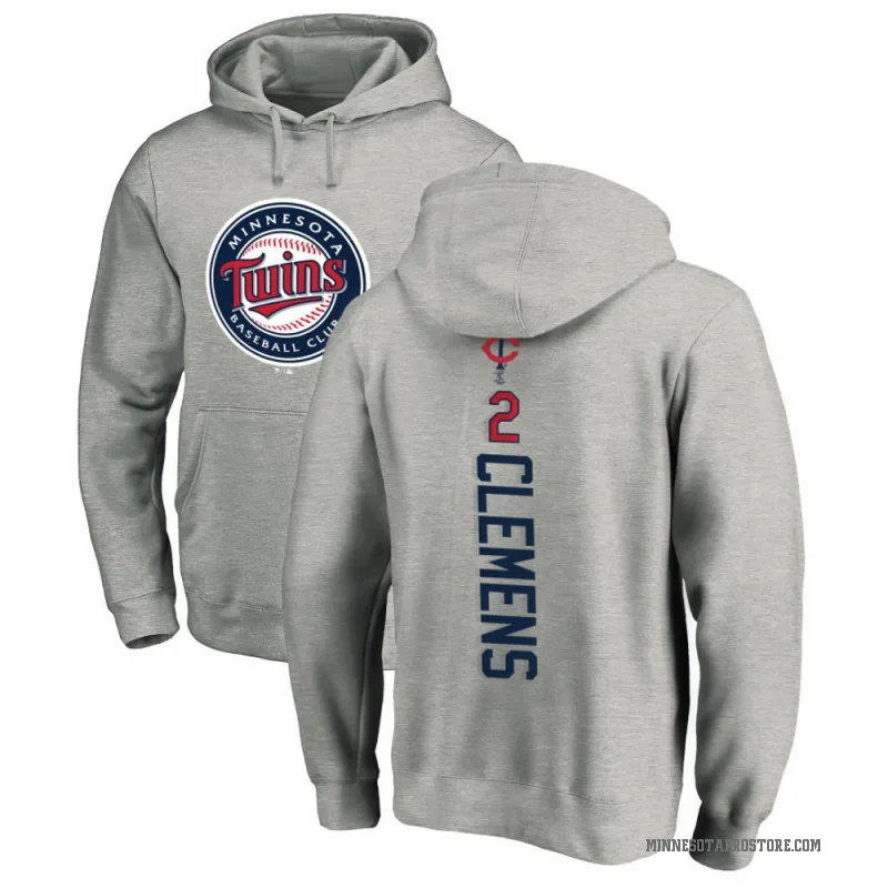 Kody Clemens Youth Minnesota Twins Ash Backer Pullover Hoodie