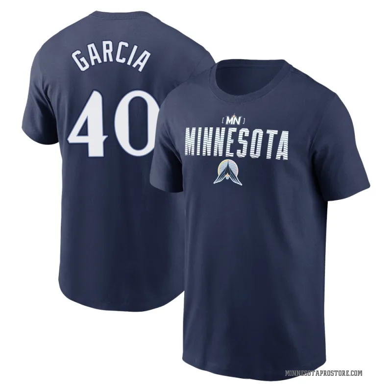Luis Garcia Men's Navy Minnesota Twins 2024 City Connect Graphic T-Shirt