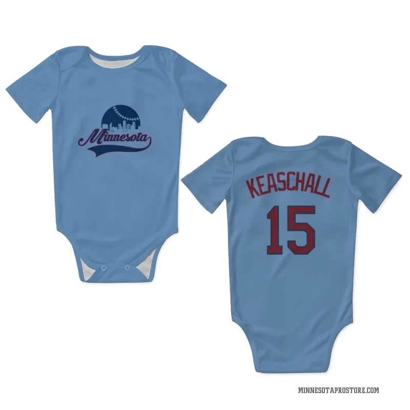 Luke Keaschall  Light Blue Minnesota Twins  Newborn & Infant Bodysuit
