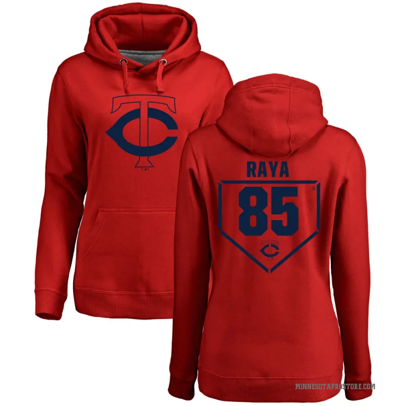 Marco Raya Women's Red Minnesota Twins Branded RBI Pullover Hoodie -
