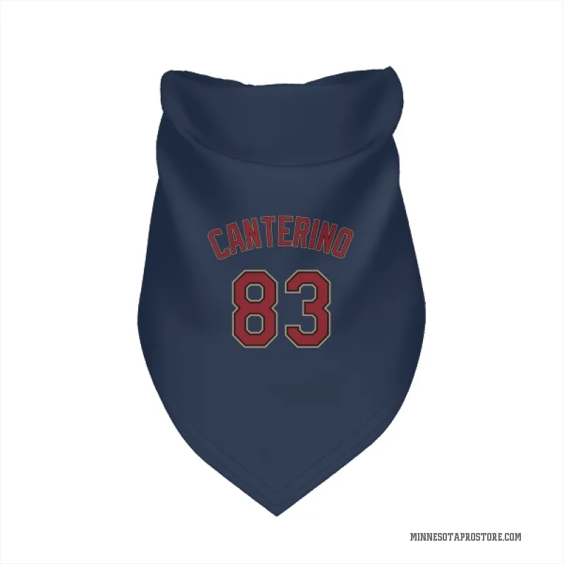 Matt Canterino  Navy Minnesota Twins  Cat & Dog Pet Bandana