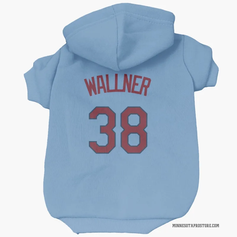 Matt Wallner  Light Blue Minnesota Twins  Cat & Dog Pet Hoodie