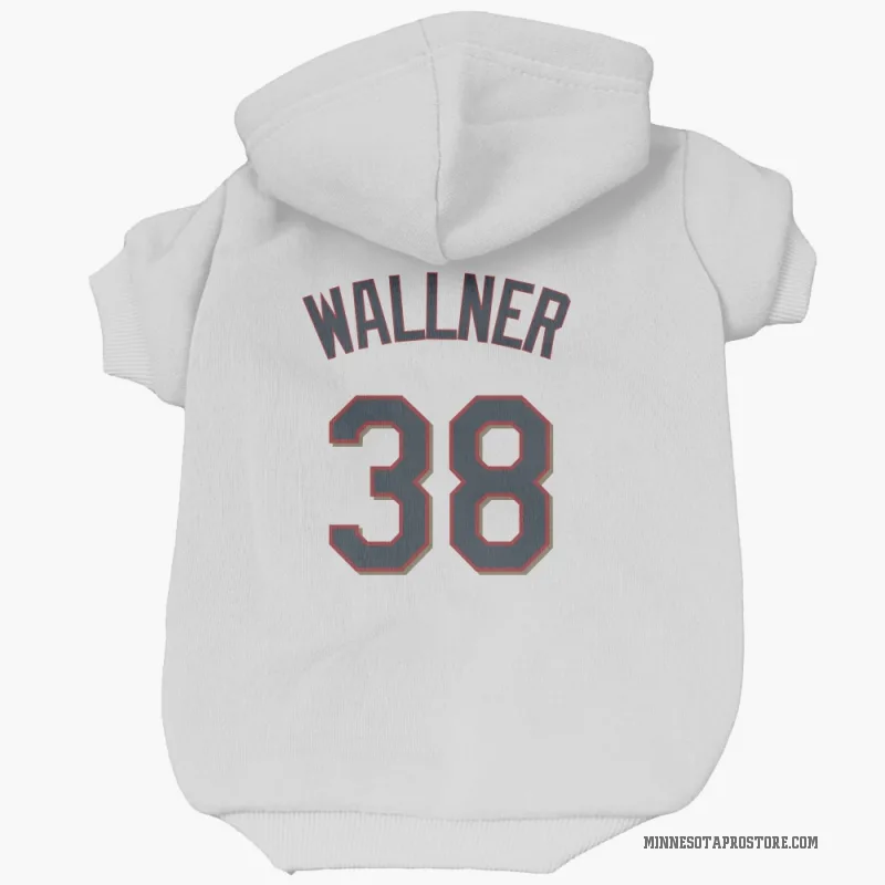 Matt Wallner  White Minnesota Twins  Cat & Dog Pet Hoodie