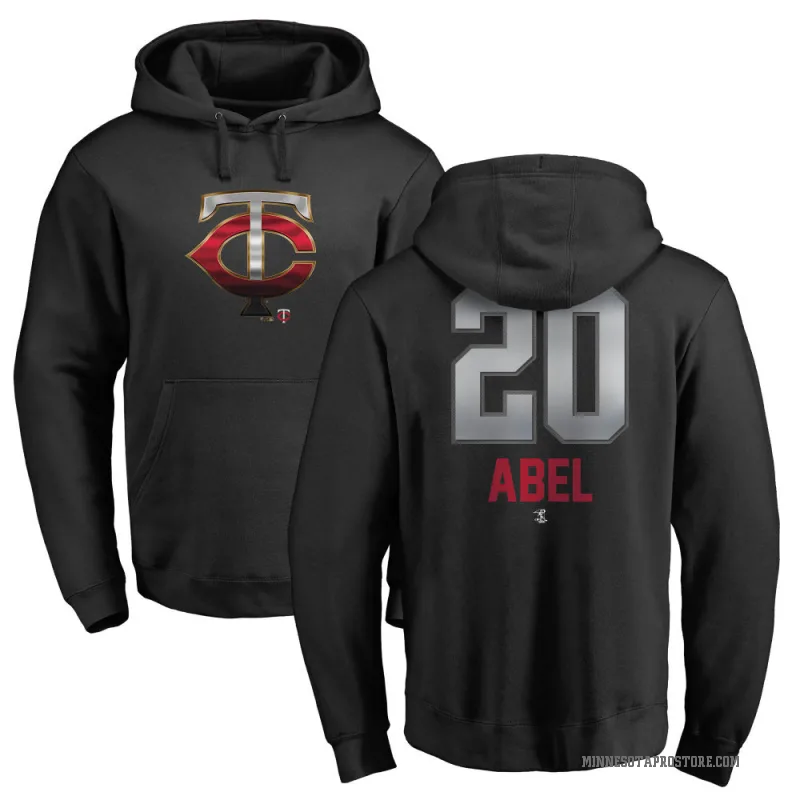 Mick Abel Men's Black Minnesota Twins Branded Midnight Mascot Pullover Hoodie -