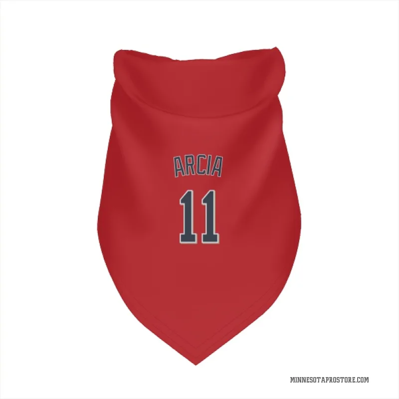 Orlando Arcia  Red Minnesota Twins  Cat & Dog Pet Bandana