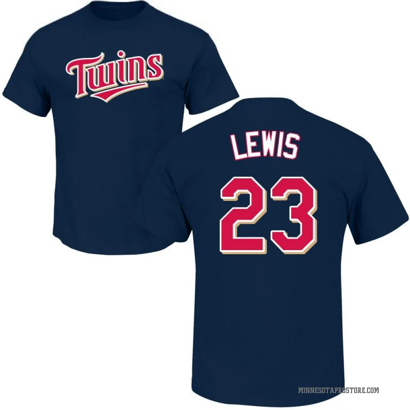Royce Lewis Men's Navy Minnesota Twins Roster T-Shirt -