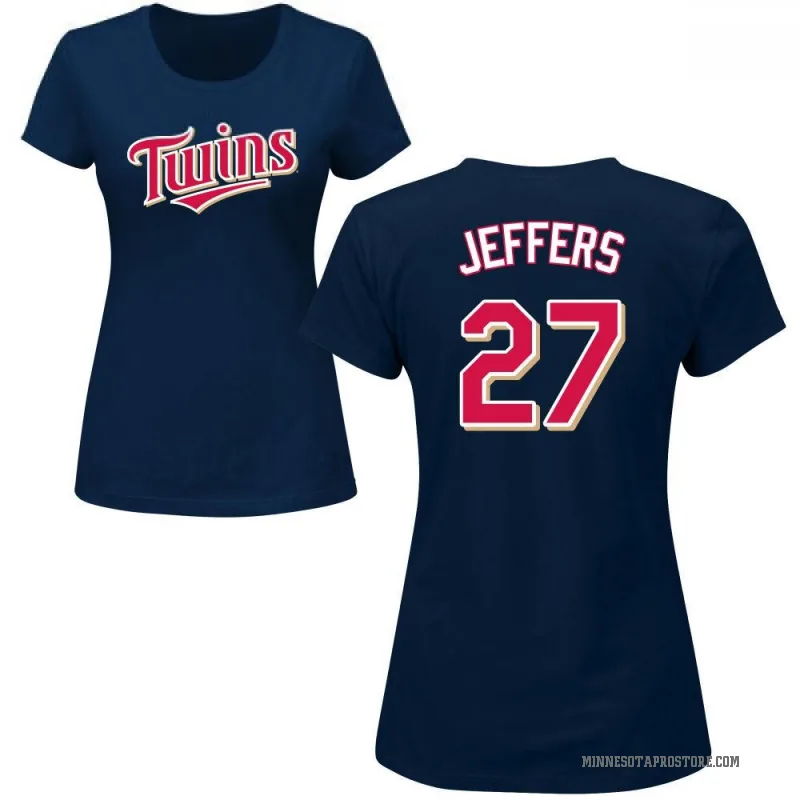 Ryan Jeffers Women's Navy Minnesota Twins Roster T-Shirt -