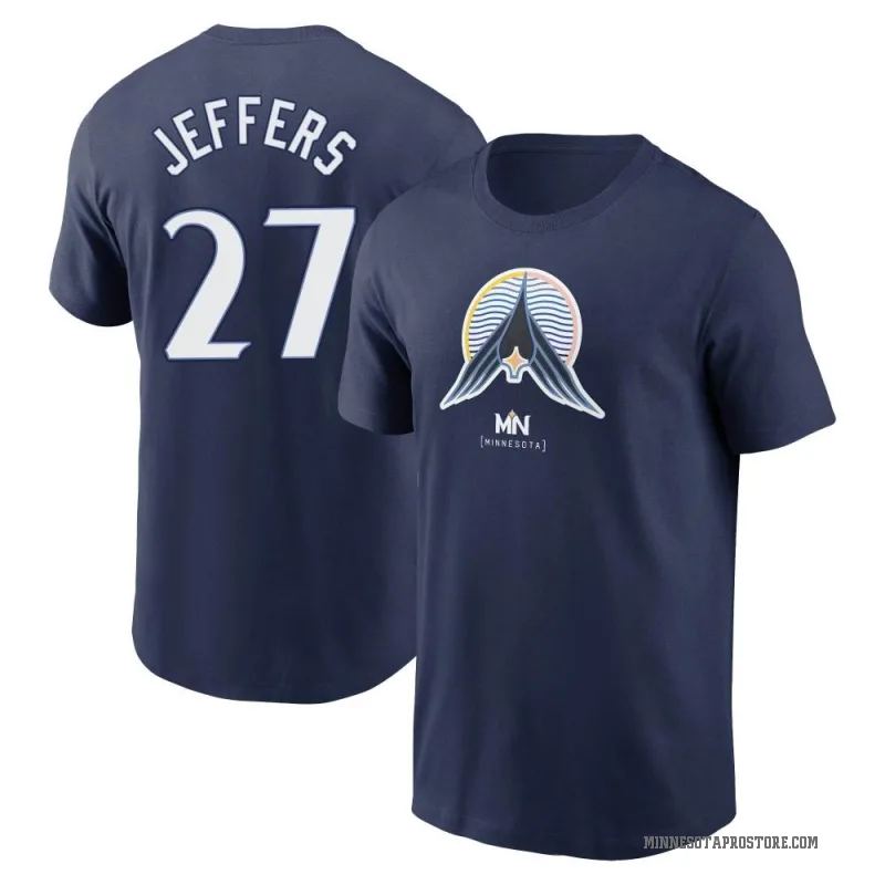 Ryan Jeffers Youth Navy Minnesota Twins 2024 City Connect T-Shirt