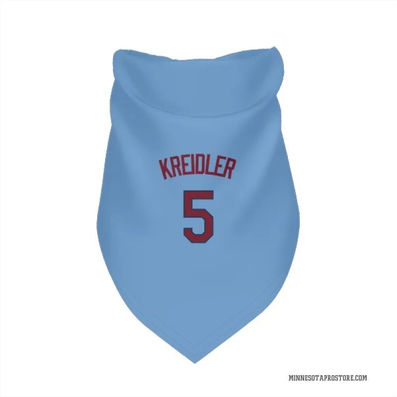 Ryan Kreidler  Light Blue Minnesota Twins  Cat & Dog Pet Bandana