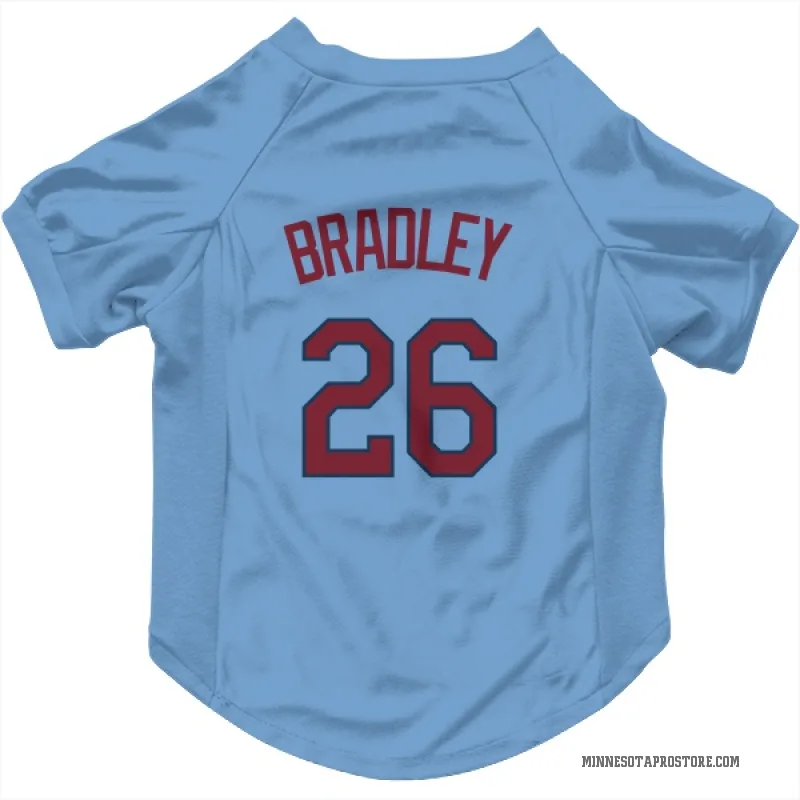 Taj Bradley  Light Blue Minnesota Twins  Cat & Dog Pet Jersey