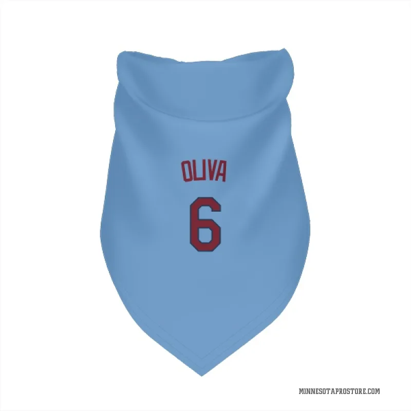 Tony Oliva  Light Blue Minnesota Twins  Cat & Dog Pet Bandana