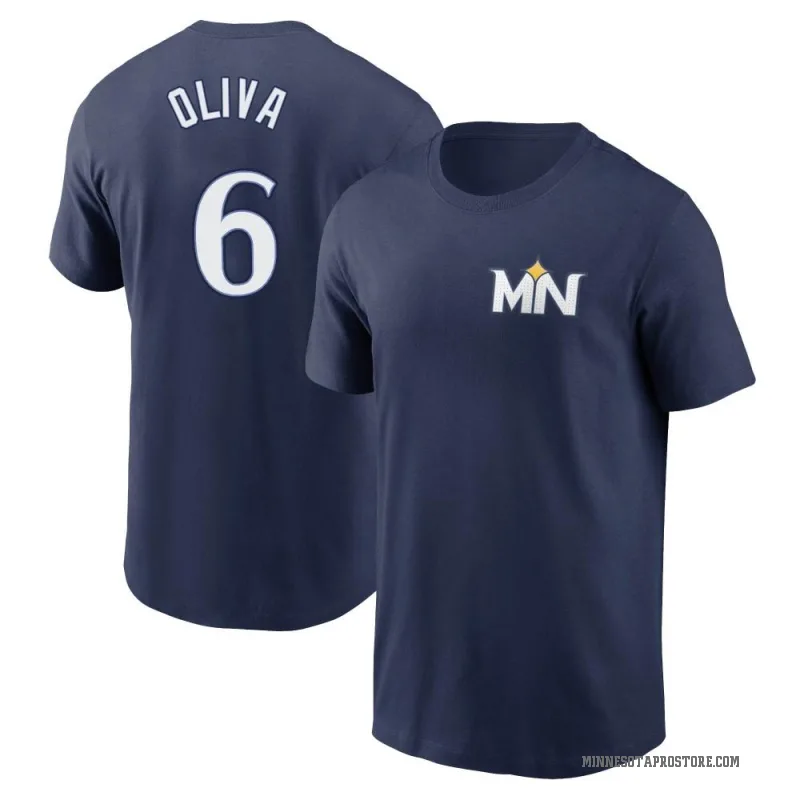 Tony Oliva Men's Navy Minnesota Twins 2024 City Connect Fuse T-Shirt