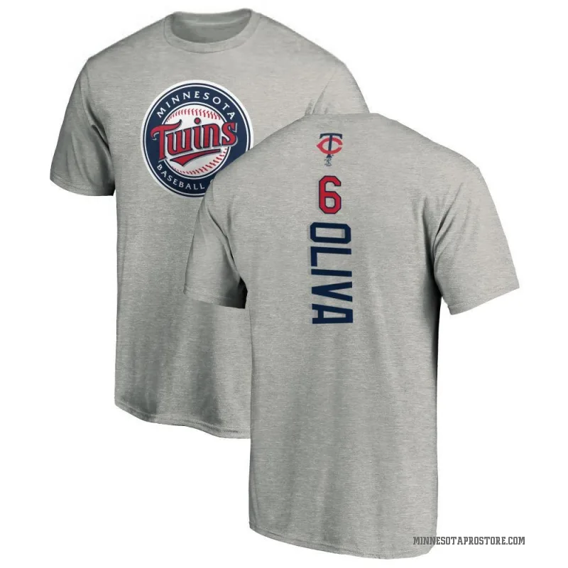 Tony Oliva Youth Ash Minnesota Twins Backer T-Shirt -