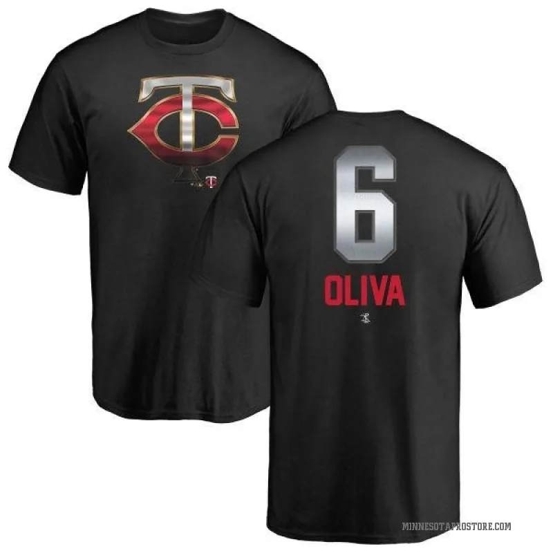 Tony Oliva Youth Black Minnesota Twins Midnight Mascot T-Shirt -