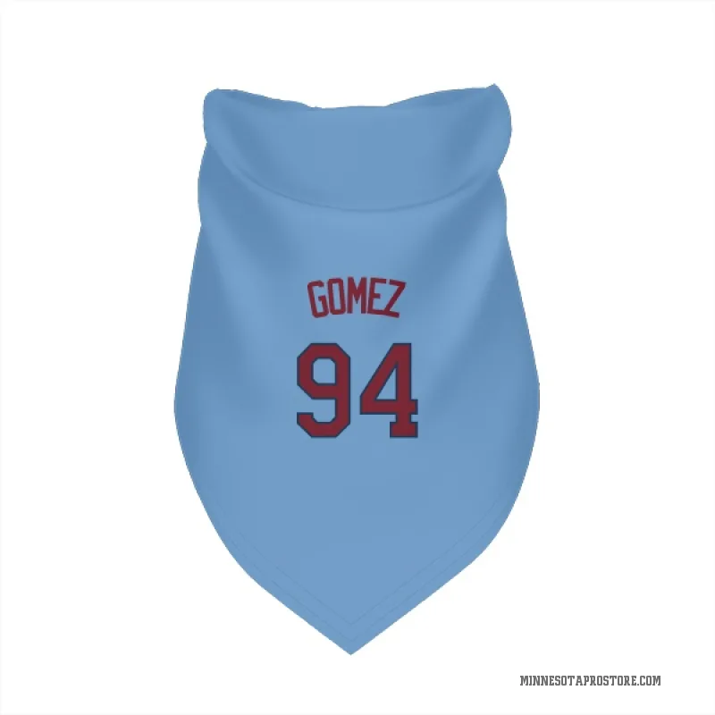Yoendrys Gomez  Light Blue Minnesota Twins  Cat & Dog Pet Bandana