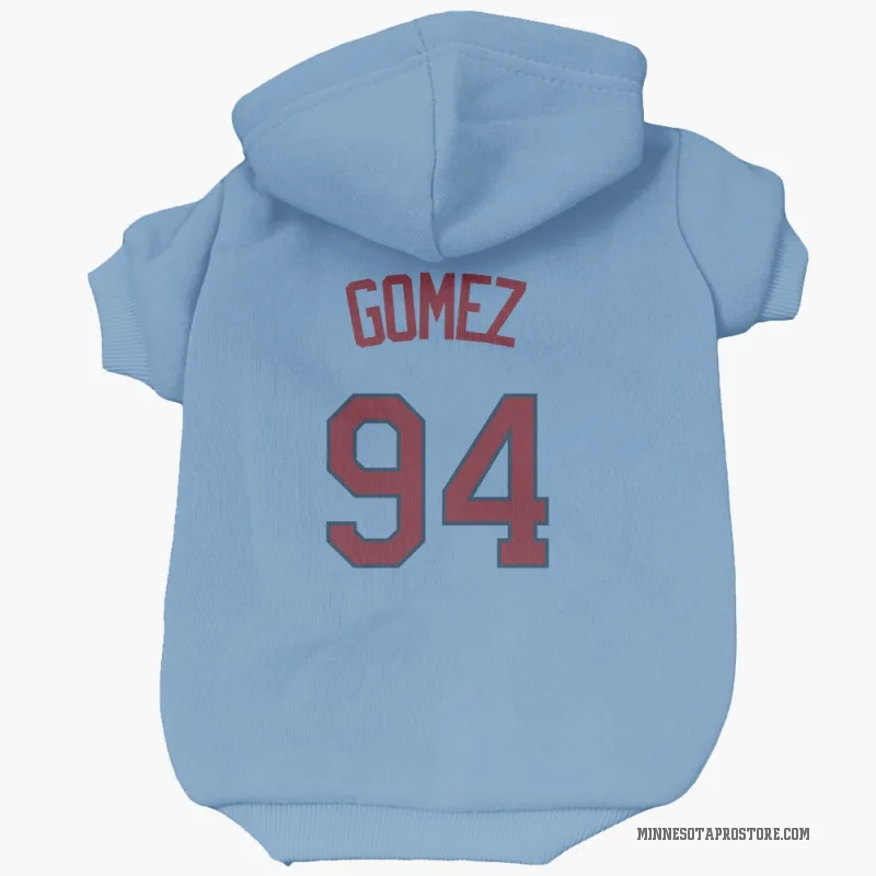 Yoendrys Gomez  Light Blue Minnesota Twins  Cat & Dog Pet Hoodie