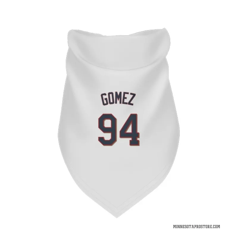 Yoendrys Gomez  White Minnesota Twins  Cat & Dog Pet Bandana