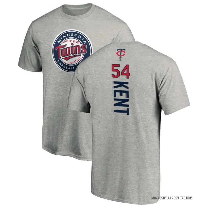 Zak Kent Men's Ash Minnesota Twins Backer T-Shirt -